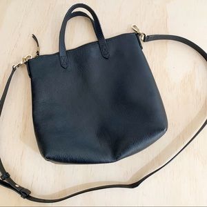 Madewell | Black Medium Zip-Top Transport Bag